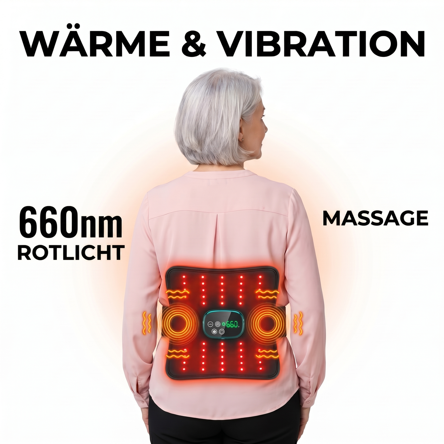 Vertacura Rotlicht-Therapie Gürtel