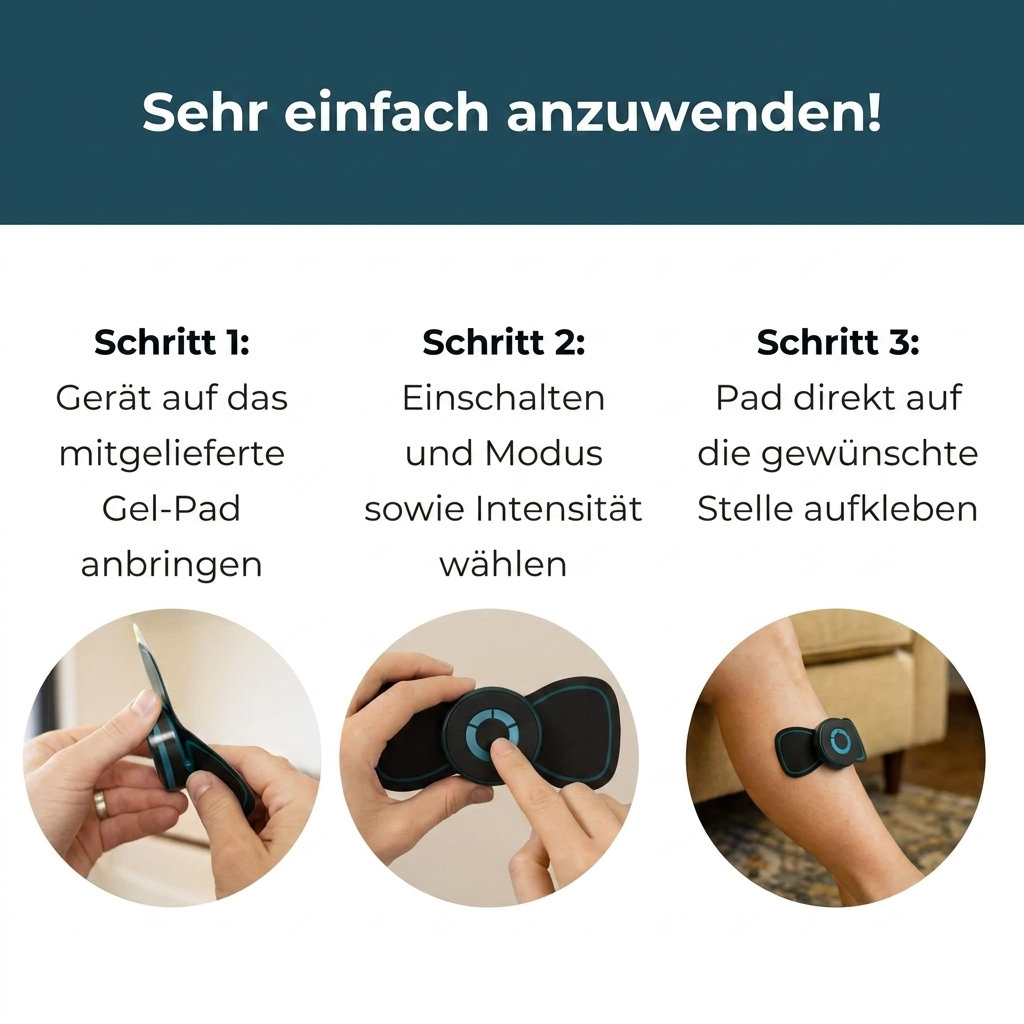 Vertacura NMES Rücken-Massager