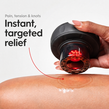 Instant targeted relief for pain, tension and knots
